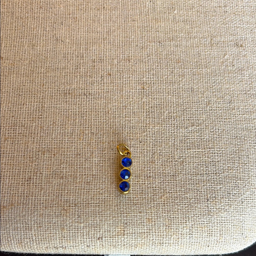 Stella & Dot Rounded Birthstone Charm - September